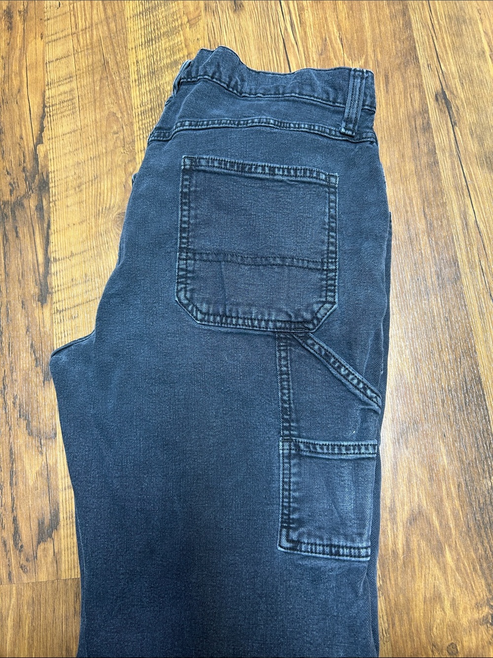 Old Navy Men's Black Relaxed Utility Jeans